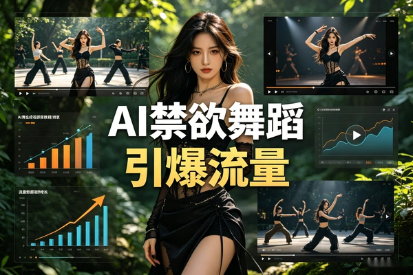 AI生成禁欲舞蹈视频引爆流量